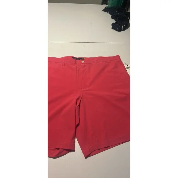 Polo RALPH LAUREN XXL Classic Stretch Chino Shorts 42B Pink NWT MSRP $98 - Picture 2 of 7